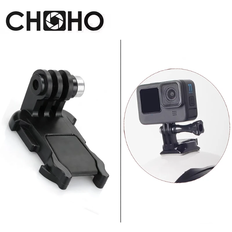 Action Camera Helmet Adapter Mount Quick Bracket Release Base For GoPro 13 Insta360 X5 Dji Osmo Action6 5pro Camera Accessory