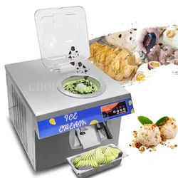 Commercial Hard Ice Cream Machine Gelato Making Machine Freezer with Great Taste Desktop Italian Hard Ice Cream Machine