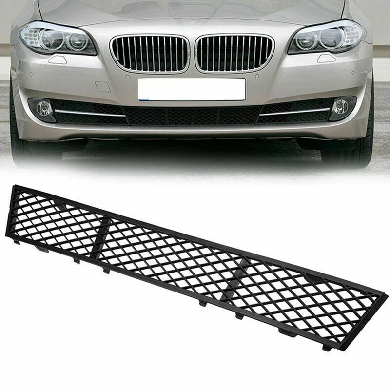 New-For-Bmw 5 Series F10 F11 2011 - 2013 New Front Bumper Lower Center Mesh Grille 51117285950