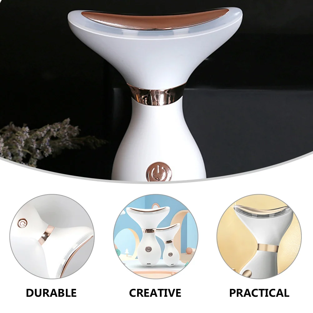 

Neck Beauty Instrument Rechargeable Ergonomic Anti-Wrinkle Device For Double Chin Reduction Face Lifting Neckline Care