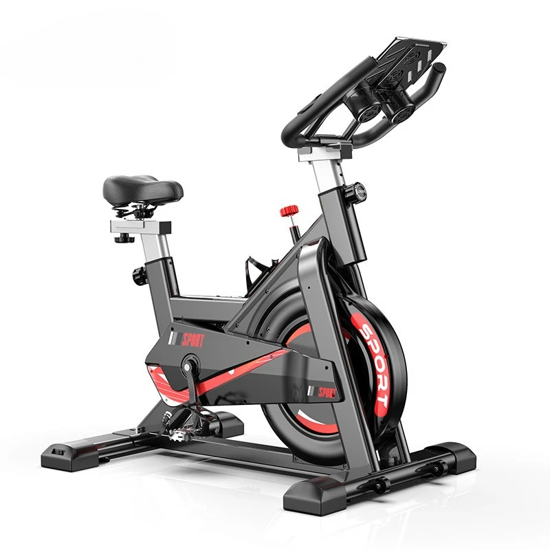 

Indoor Exercise Bike 6KG Fly Wheel Weight Cycling Bike with Comfortable Seat Cushion Multi Grips Handlebar
