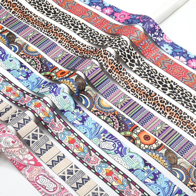 2Meter38mm Ethnic Style Webbing Tape Jacquard Webbings Clothing Decor Ribbon Backpack Shoulder Strap DIY Sewing Accessories