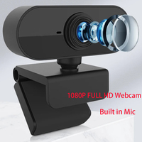 Online Camera Webcam 1080P Built-in Microphone High-definition Camera Laptop Conference Camera Without Driver USB Camera
