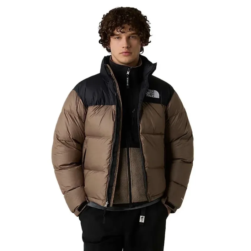 North Face Nuptse 1996 Chaqueta de Plumón Retro Transpirable, Holgada y Cálida de Manga Larga para Hombre NF0A3C8D-DHL
