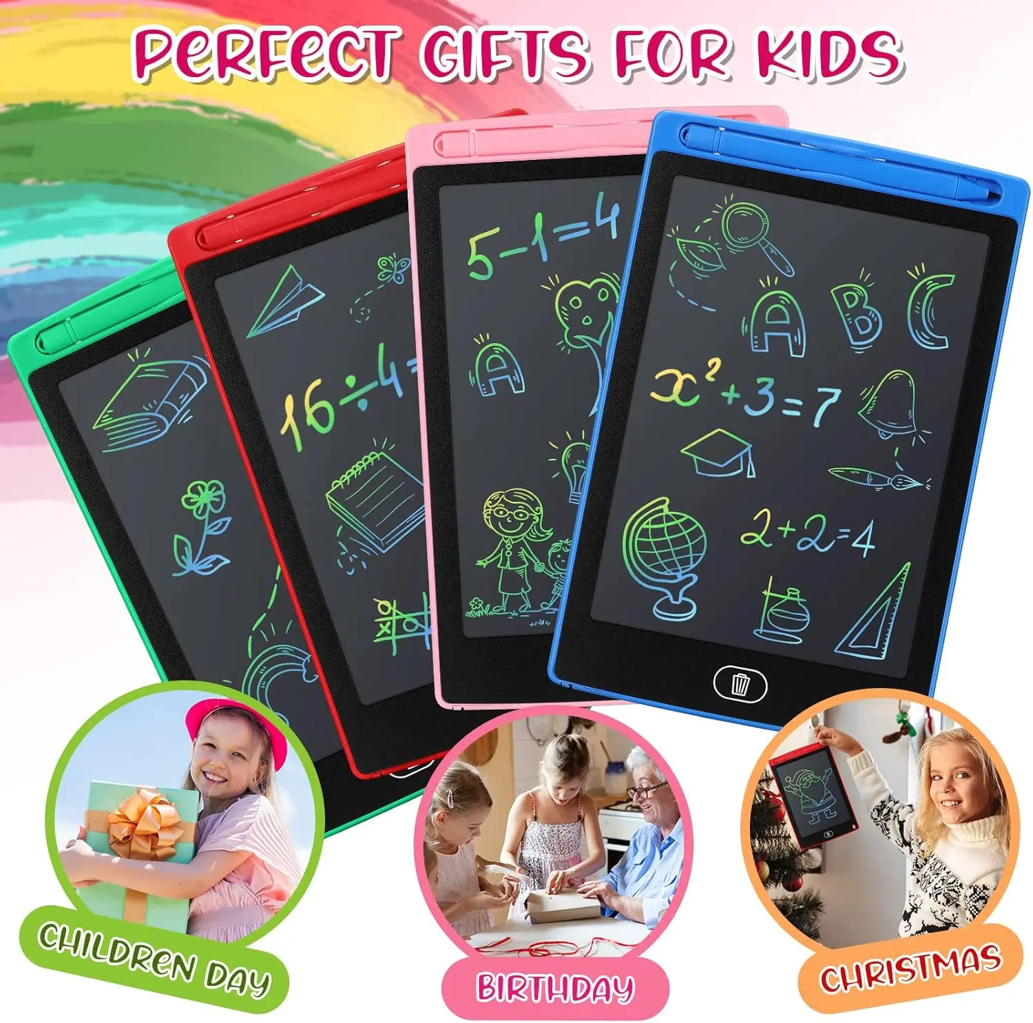 8.5-inch LCD writing board, erasable and reusable doodle drawing board, electronic drawing board, handwriting board