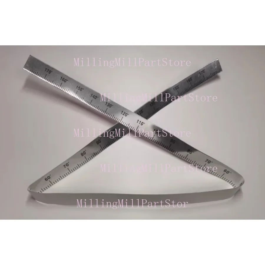 1PC CNC สําหรับ Bridgeport B159 C3 C15 C141 C145 A38 A70 A85 B194 B195 ไม้บรรทัดด้านในมุมไม้บรรทัดป้อมปืนเครื่องกัด