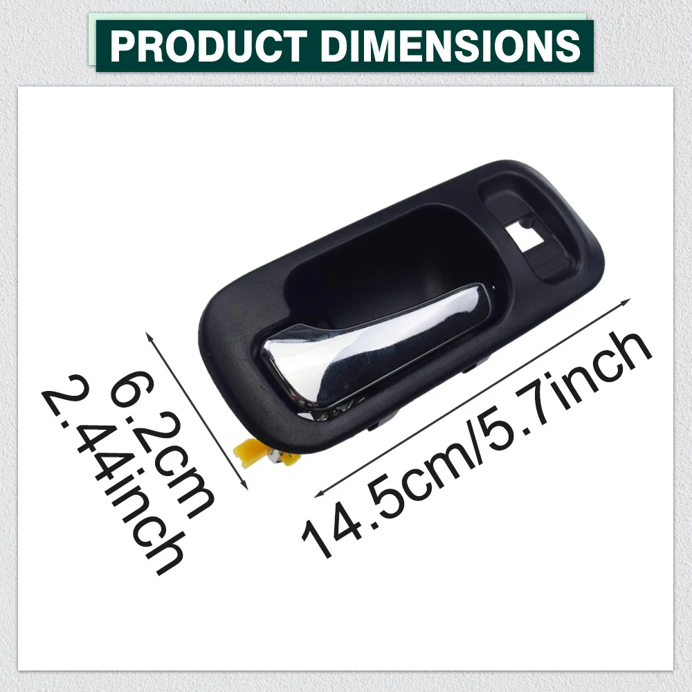 Car Interior Inside Door Handle Front Rear Left Right For Honda CR-V EX V LX V SE Odyssey EX LX 72164S10A11ZA 72664S10A11ZA