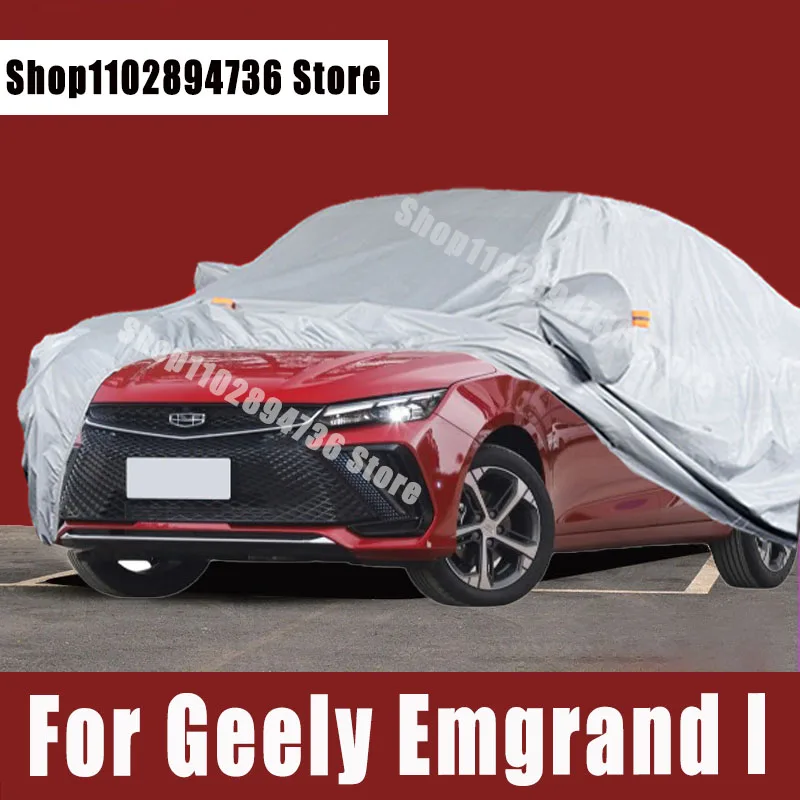 For geely Emgrand l l Full Car Covers Outdoor Sun uv protection Dust Rain Snow Protective Auto Protective cover