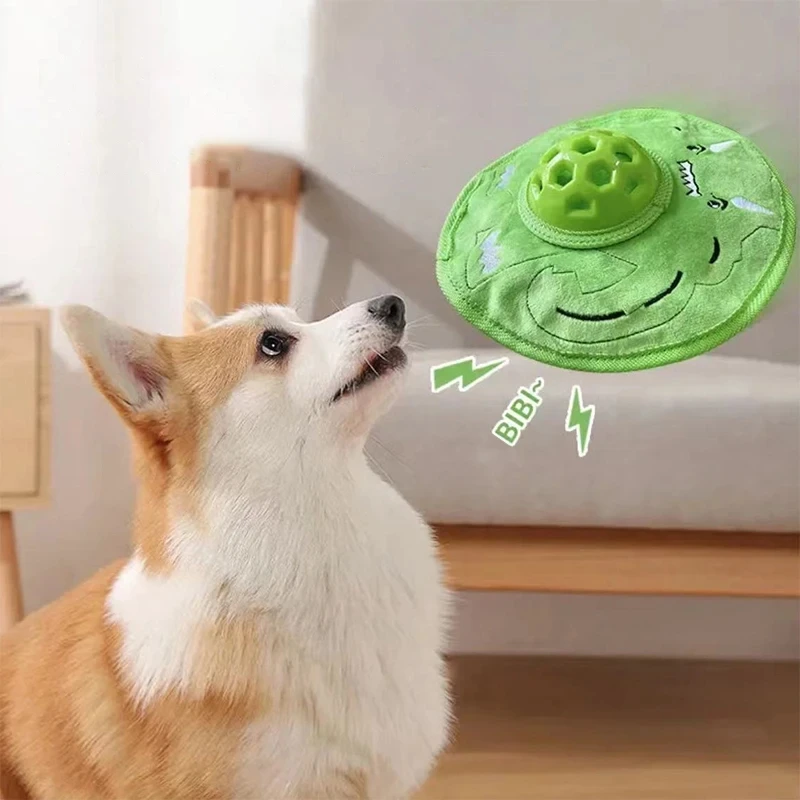 Rubber flannelette leaky food cartoon dog toy teeth to accompany boredom suitable for large, small and medium dogs