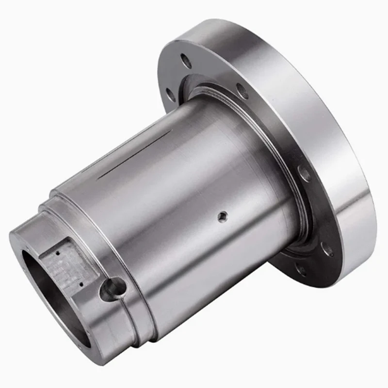 

Custom Cnc Machining Stainless Steel 316 Part Stainless Steel Precision Turned Flanged Shaft Sleeve