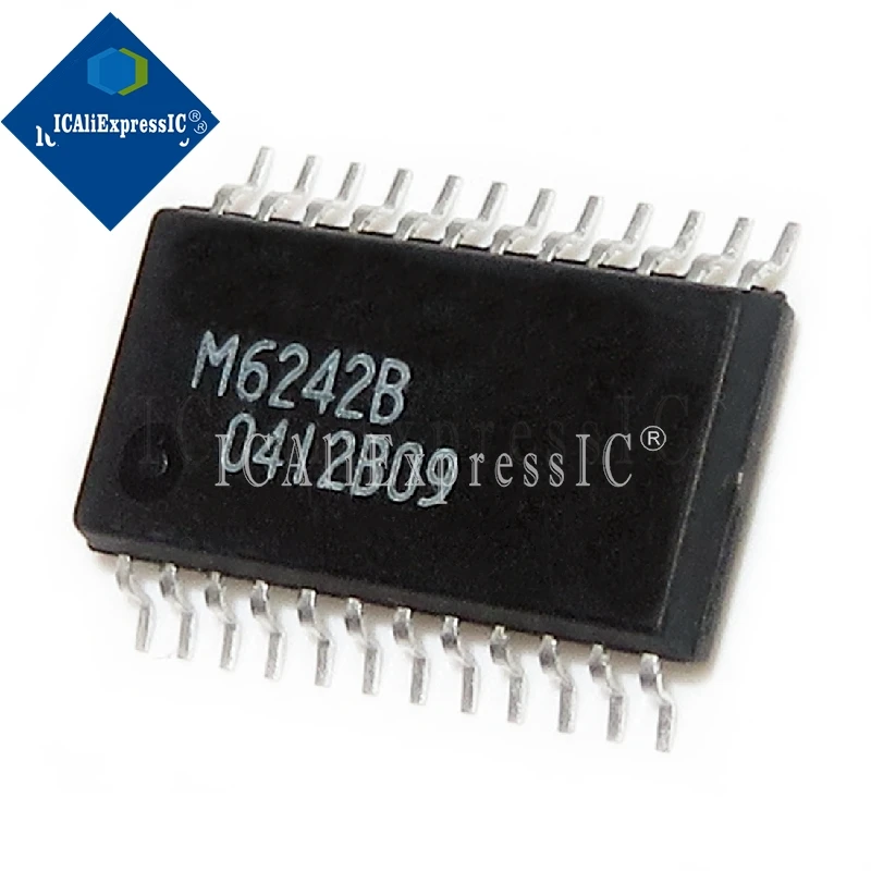 

10pcs/lot MSM6242B M6242B M6242 SOP-24 In Stock