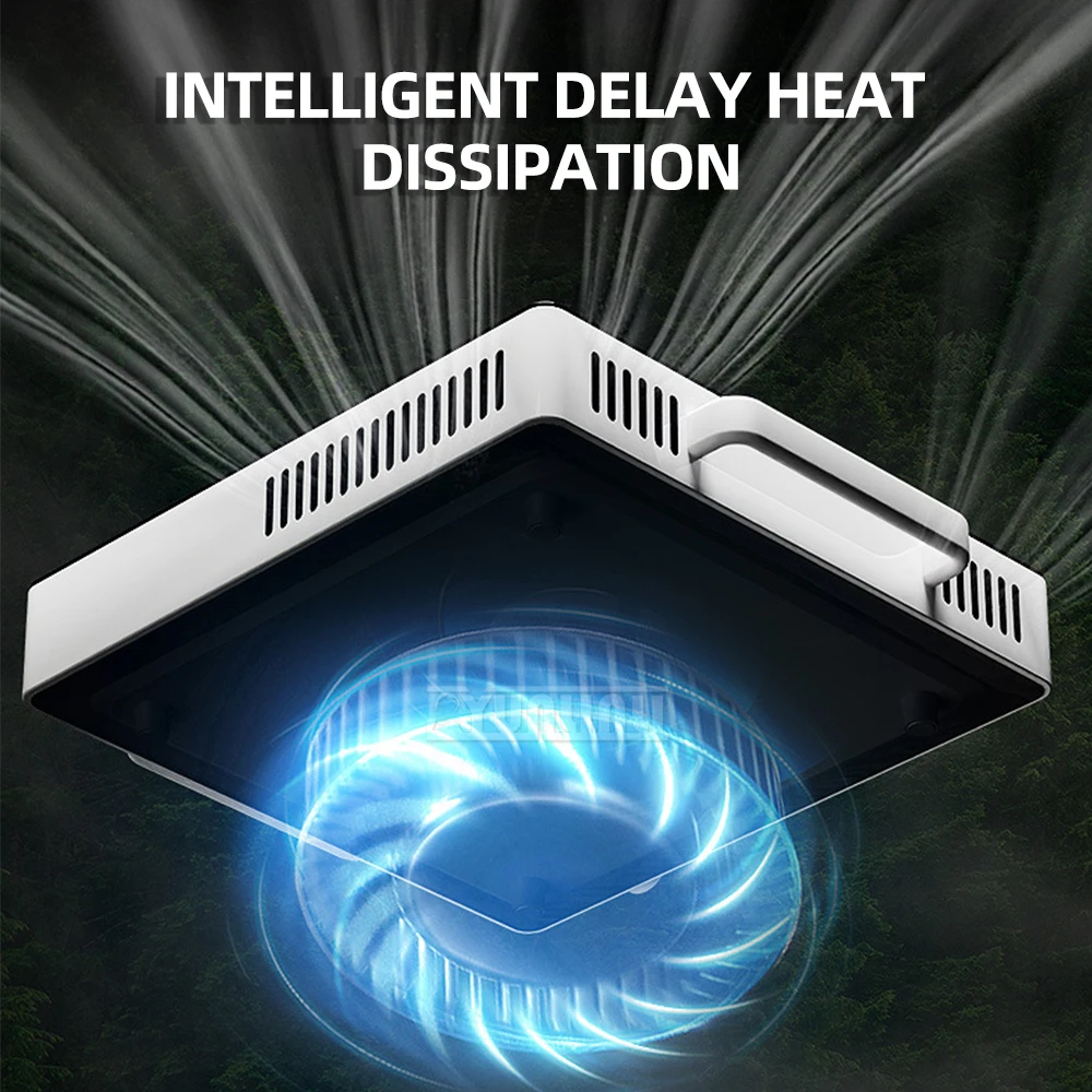 Estufa de té para el hogar, horno de calefacción por infrarrojos, estufa de cerámica eléctrica inteligente de alta potencia de 2100W