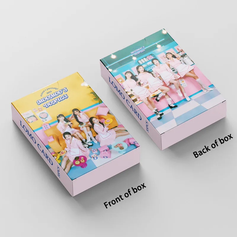54pcs/set Kpop MAMAMOO ILLELLA Splash In The Water Lomo Cards High Quality HD Photo Album Card Postcard Photocards Fans Gift