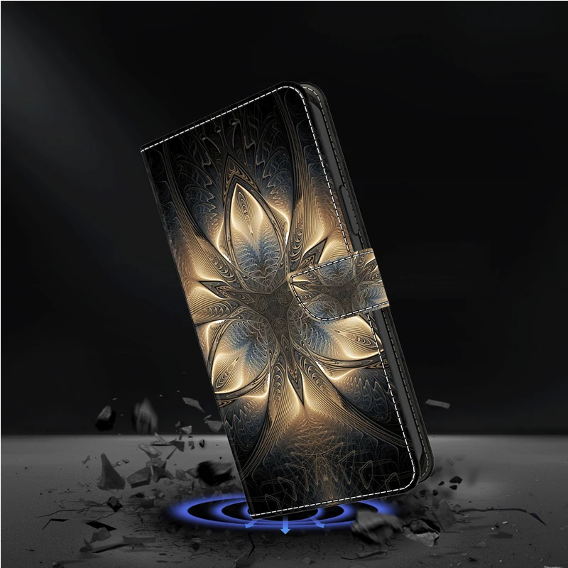3D Magnetic Flip Leather Wallet Case For Samsung Galaxy S24 S23 S22 S21 S20 S10 S10E S9 S8 S30 Ultra Plus Galaxy S20 S21 S23 FE