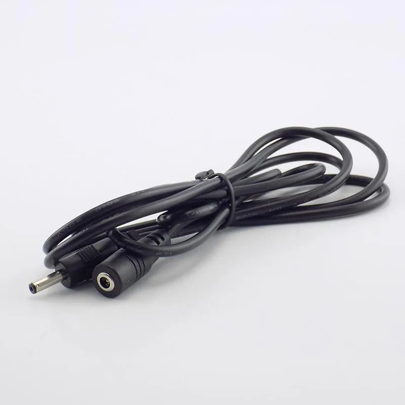 1/1.5/3/5/10M DC Power Cable Extension 5V 2A Cord Adapter 3.5mm x 1.35mm DC Male DC Female Connector for CCTV Security Camera
