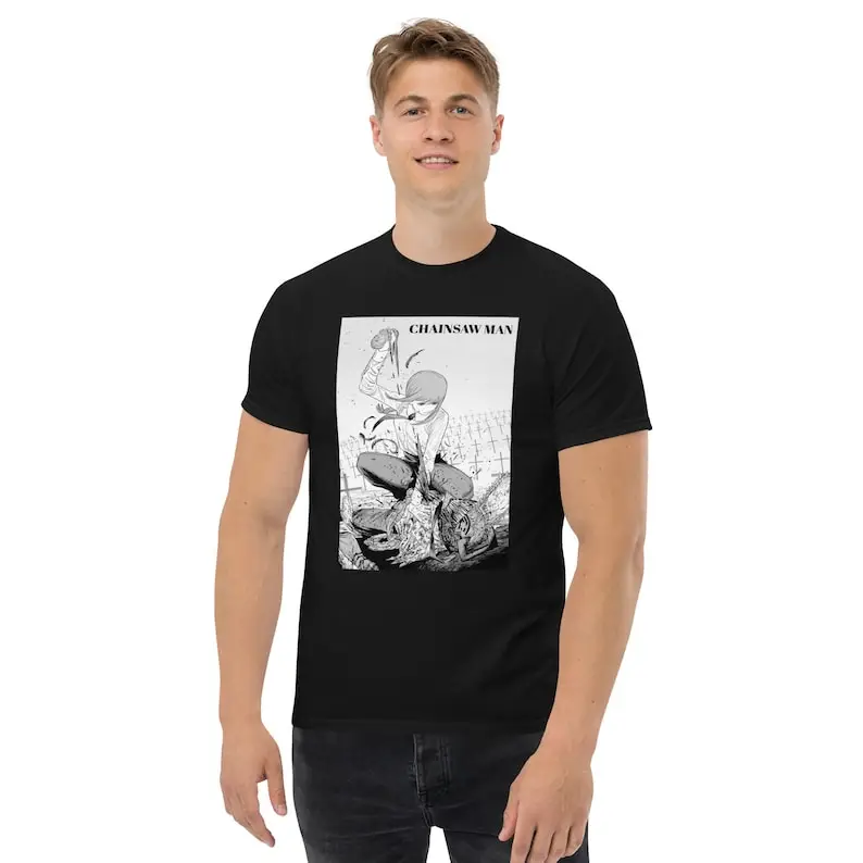 

Chainsaw Man Anime Makima Unisex T-Shirt, Anime Manga Streetwear, Shonen Manga T-Shirt, Anime Gift Active