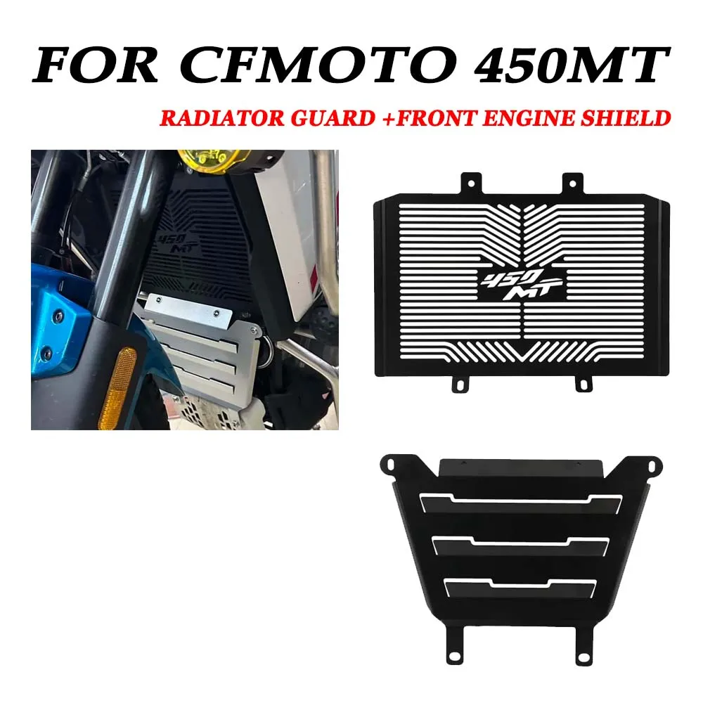 Für CFMOTO CF MOTO 450MT MT450 MT450 MT2024 2025 Motorrad Front Schild Motor Abdeckung Fan Schutz