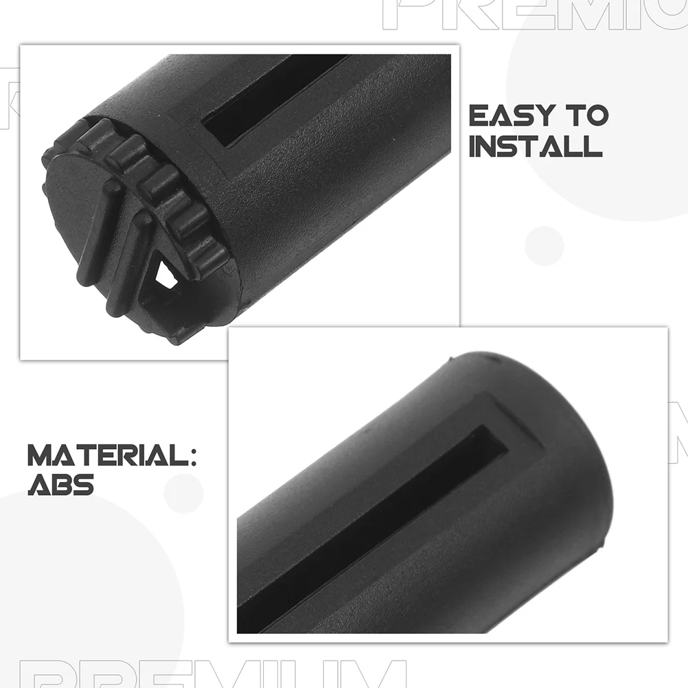 Imagem -03 - Construção Retrátil Barreira Strap Pull Head Acessórios Cinto Barreira de Segurança Lidar com Fita Railing End Cuidado Abs Pcs