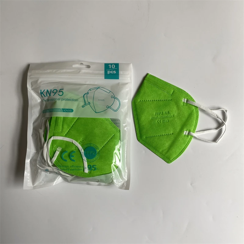 10-200pcs FFP2 Mask Approved CE 5 Layers Face Mask KN95 Filter Respirator Pink Reusable Adults Protective KN95 FFP2 Mascarilla
