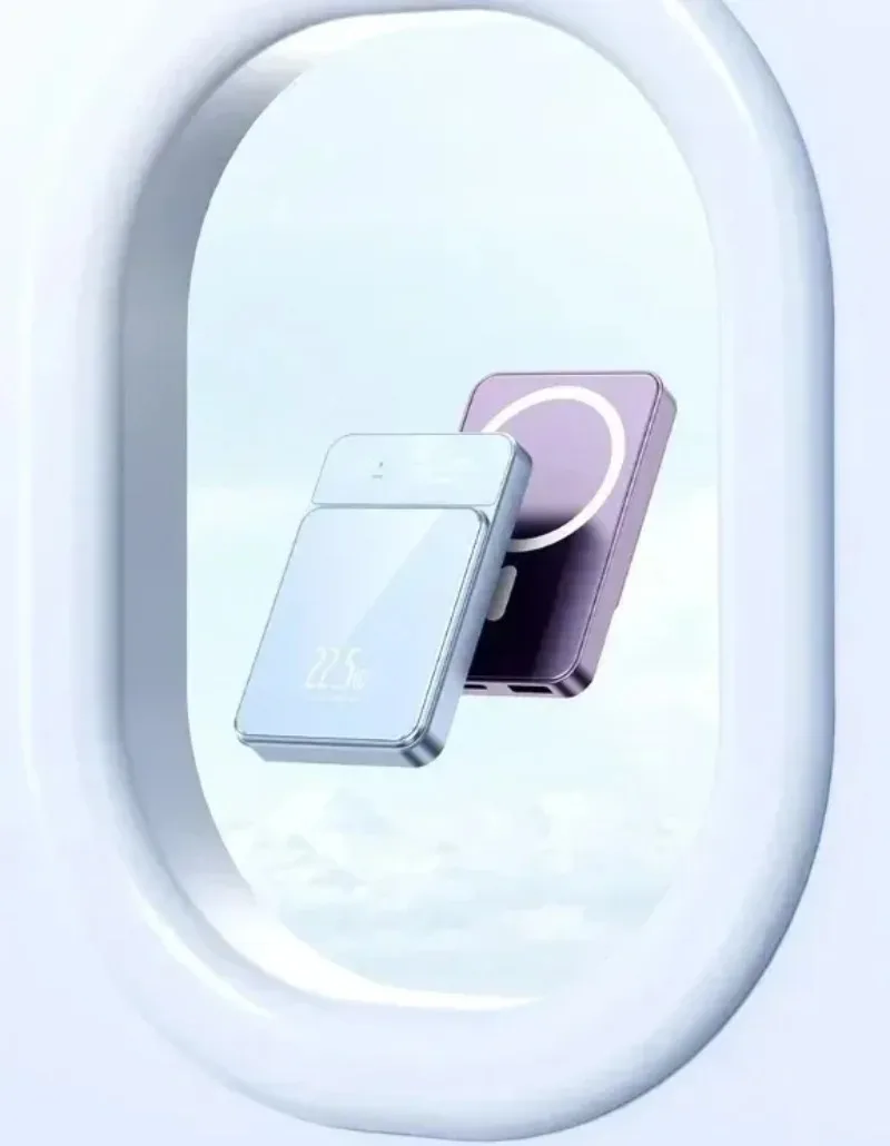 5000mAh 10000mAh 15W Fast Charging Magnetic Wireless Small Portable Power Bank for IPhone for Huawei for Xiaomi for IPad