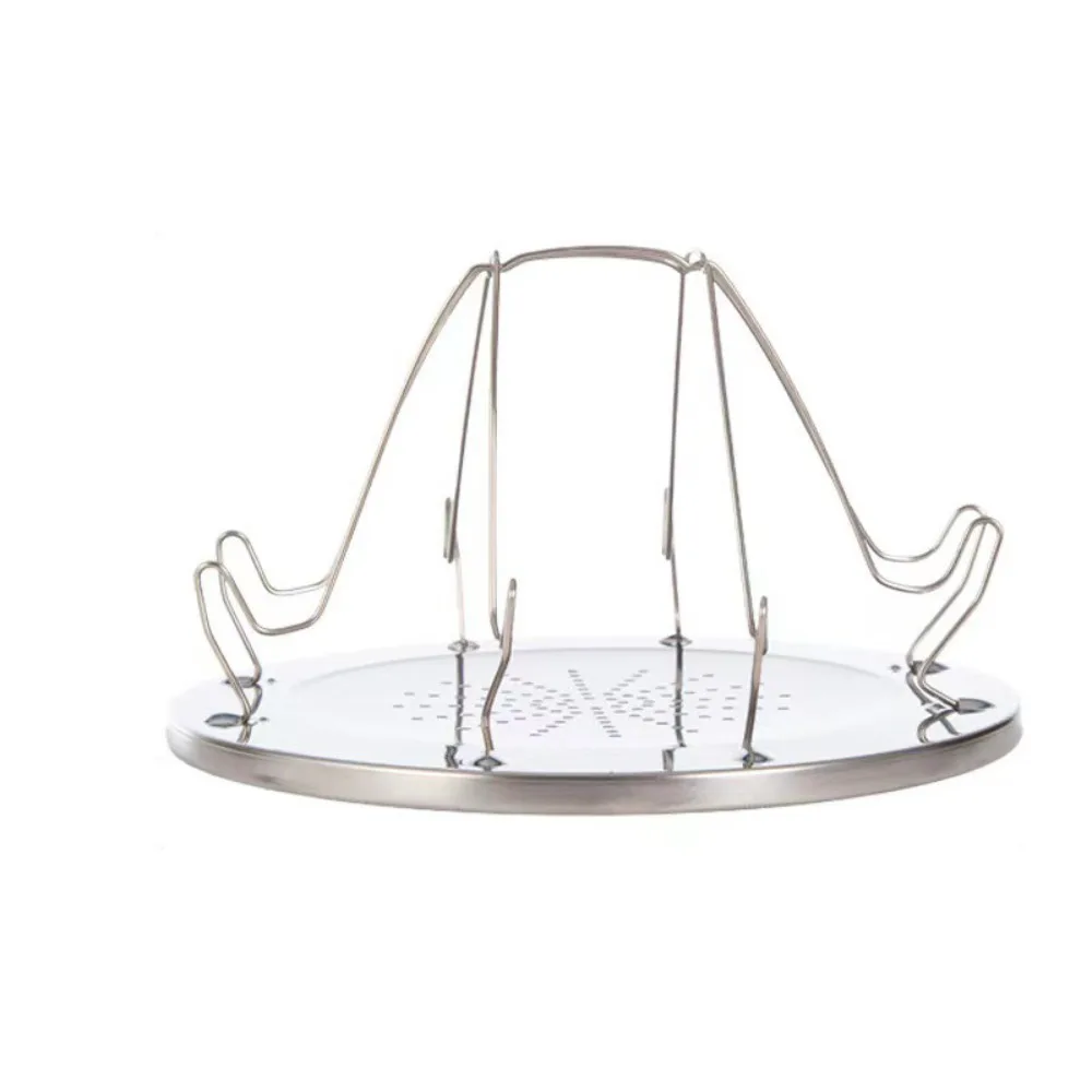 

Durable Stainless Steel Toast Grill Rack Folding Removable Camping Toaster Rust-proof Toast Maker Trip