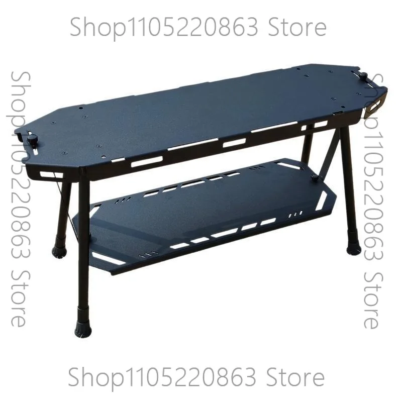 

Outdoor Tactical Series Camping Table Can Expand Diversified Portable Folding Storage Aluminum Alloy Skateboard Table