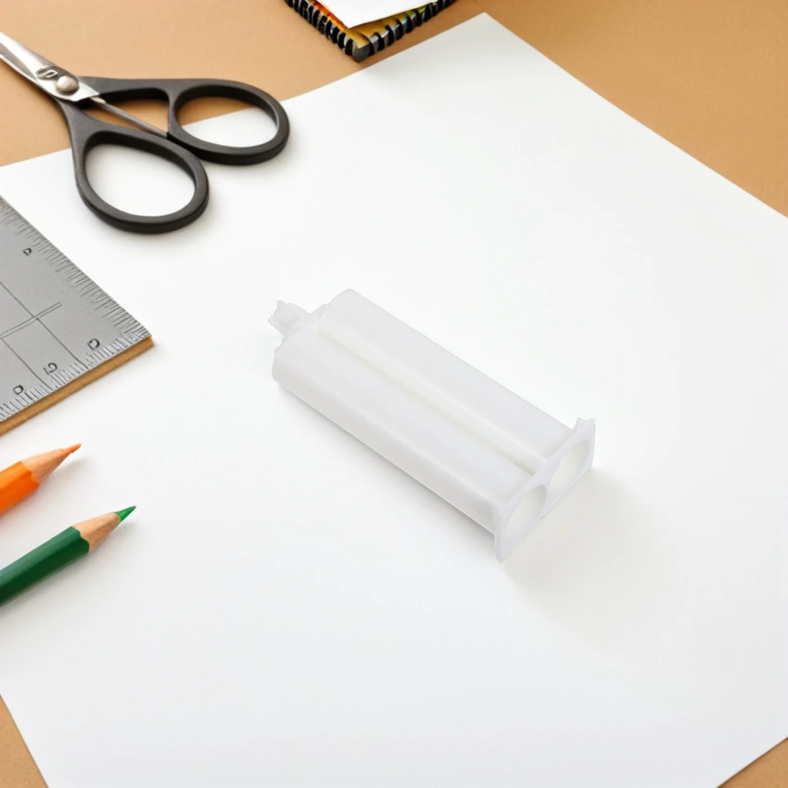 10pcs Glue Dispensing Tube 50Ml Ab Adhesive Cartridge For Epoxy Resin Mixing Nozzle Manual Applicator Tool Lab Dispensing