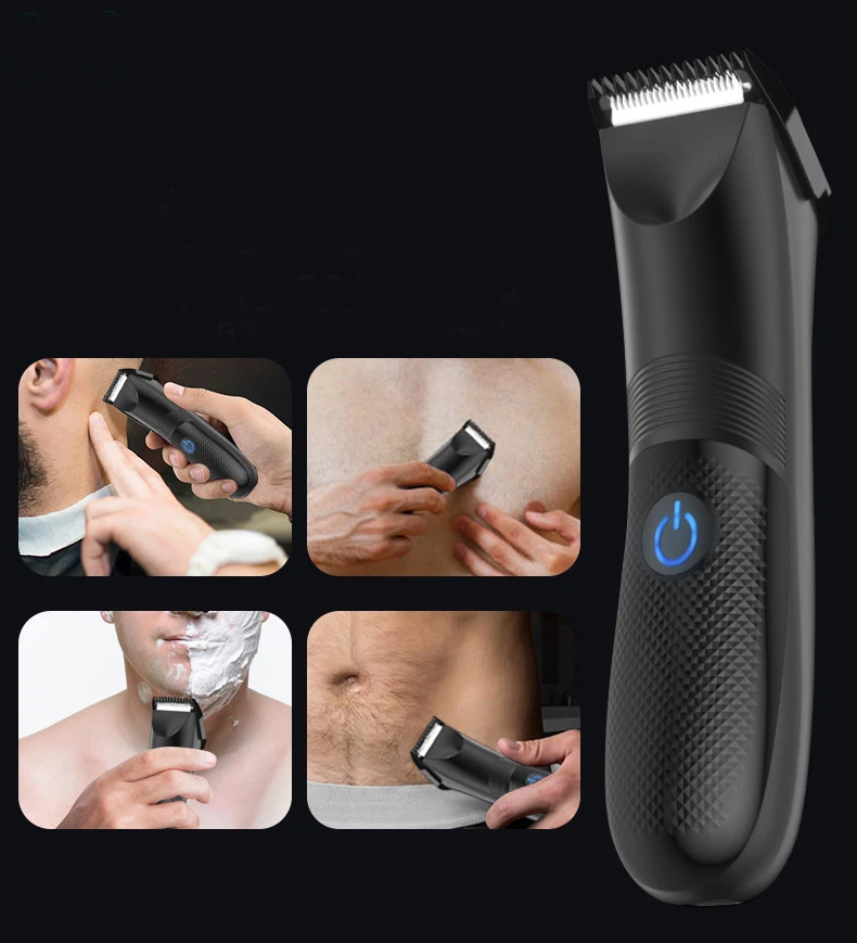 Multifunctional Electric Hair Shaver Private Part Body Hair Trimmer Waterproof Safety Shaver for Sensitive Parts of the Groin