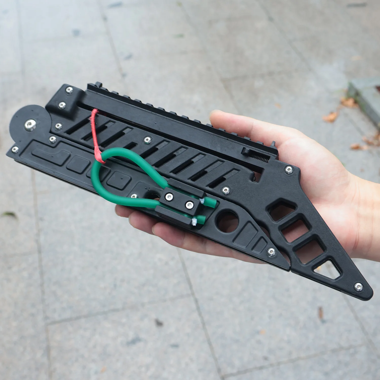 Slingshot New Model Folding Infrared High-precision Outdoor Adult Toy 3D PRINT ABS RUBBER BAND Outdoor Sports Target Shooting