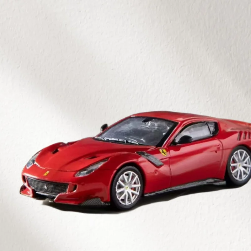 SH Diecast 1/64 مقياس فيراري F12 TDF سبيكة نموذج سيارة لعبة للأولاد لعب هدية السيارة في الصندوق الأصلي #2
