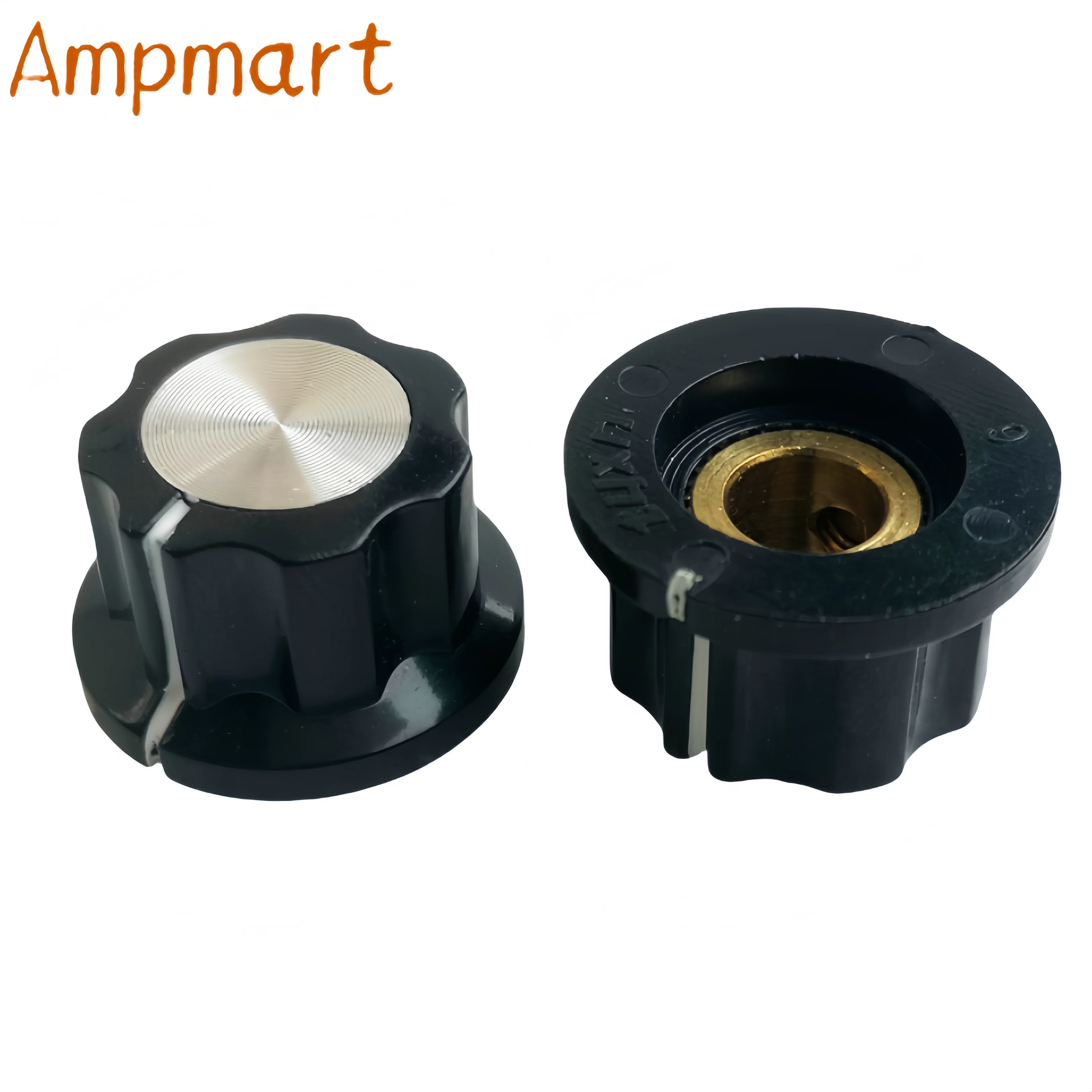 Gałka potencjometru 20X12MM do efektów gitarowych, plastikowa, do regulacji głośności, gałka do regulacji tonu w radiu, gałka do wzmacniacza mocy. — zdjęcie 5