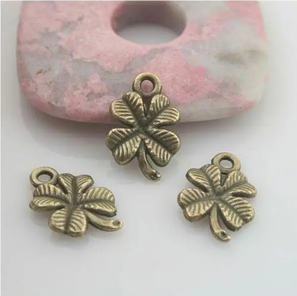 

30pcs antiqued bronze color leaf design pendant charm G1767