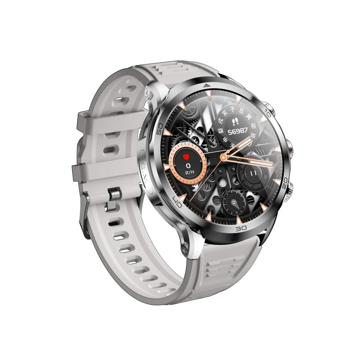 Original H19 Smart Watch Android 10.0 Smartwatch With 190° Rotary Camera GPS WIFI 1.95inch Larger Amoled Screen 256GB Storage