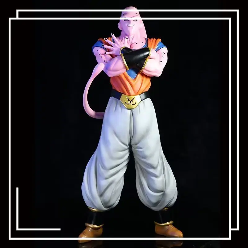 

Dragon Ball Z Evil Majin Buu Gohan Absorption GK Statue - Fierce Pose Crossed Arms Фигурка из смолы Коллекционная модель Оптовая продажа