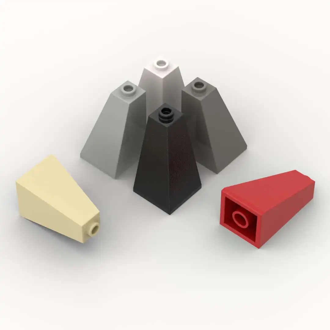 

10PCS Parts Plate 3685 Slope 75 2x2x3 Corner Convex Building Blocks 100% Compatible DIY Bricks Toys