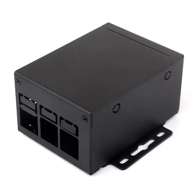 B50B-Industrial Grade Metal Case (D) For Raspberry Pi 5, Larger Internal Space, Supports Installing Official Cooling Fan