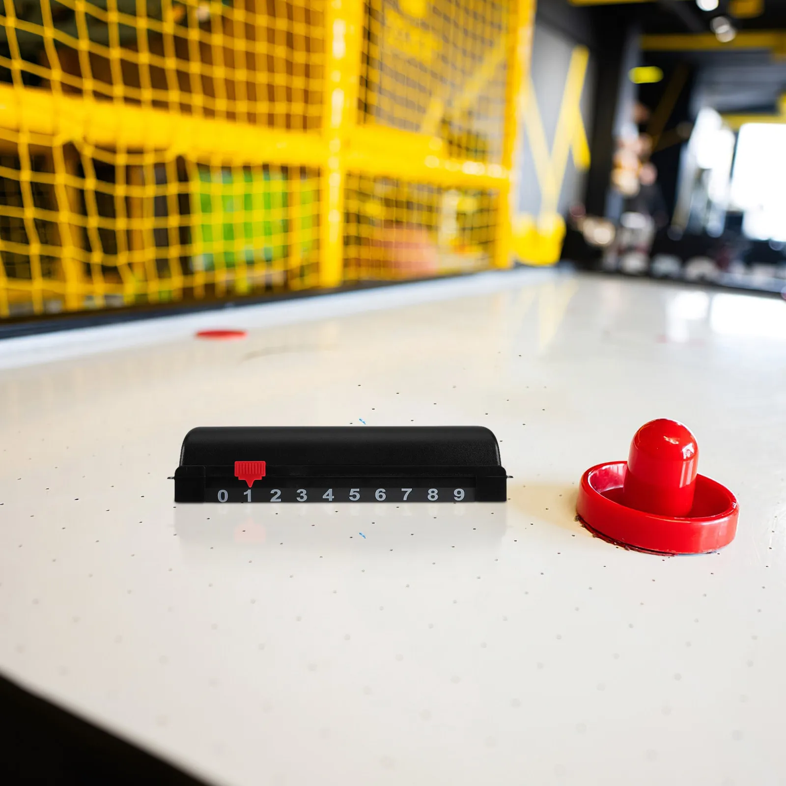 

2Pcs Tabletop Hockey Scorekeepers Realistic Air Hockey Scoring Box for Family Fun Indoor Game Portable Compact Accessory