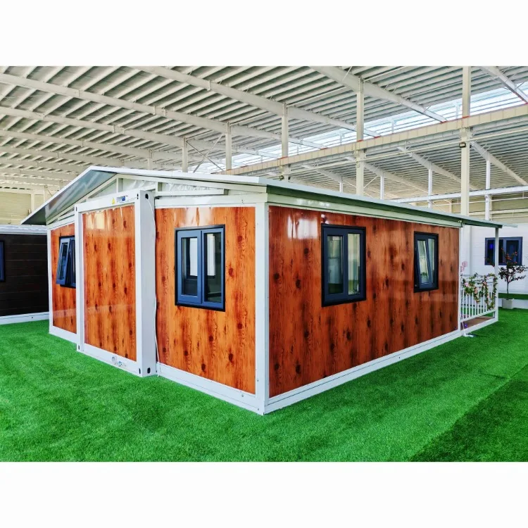 YG Mobile Folding Prefabricated Double Wing Container House Luxury Mobile Double Wing House