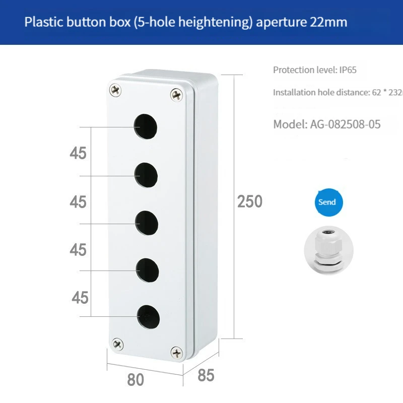 Variant: 5hole 22mm