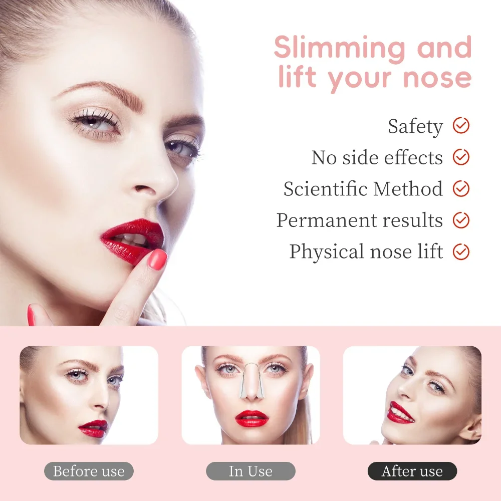 Nose Shaper Up Shaping Machine Lifting Nose Clips Face Lift Noses Up Clip Facial Corrector Slimmer Beauty Tools Random Color