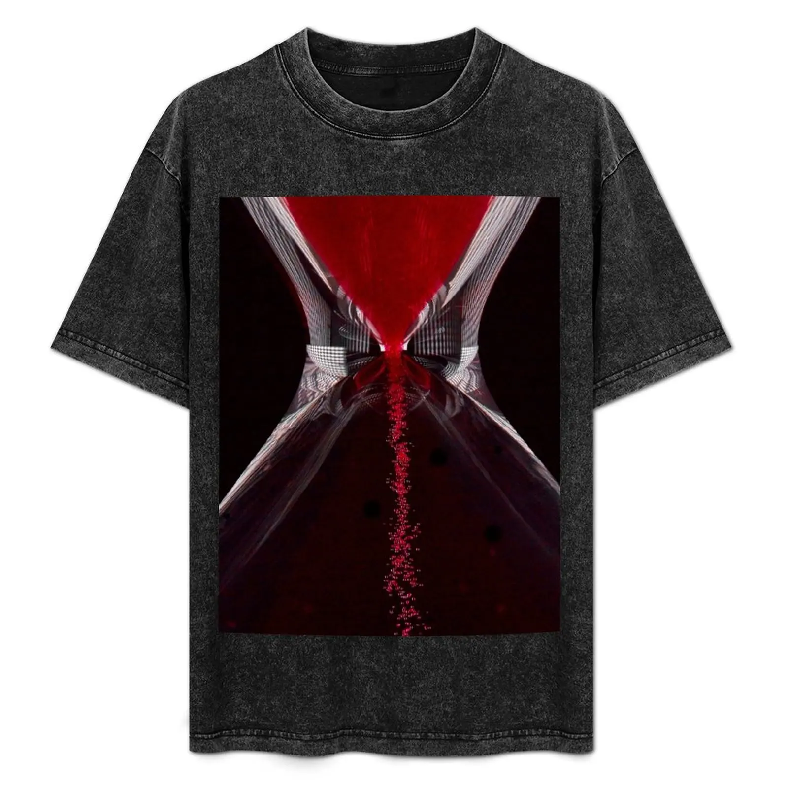 

Red Hourglass T-Shirt sublime vintage clothes blue lock quick drying mens cotton t shirts