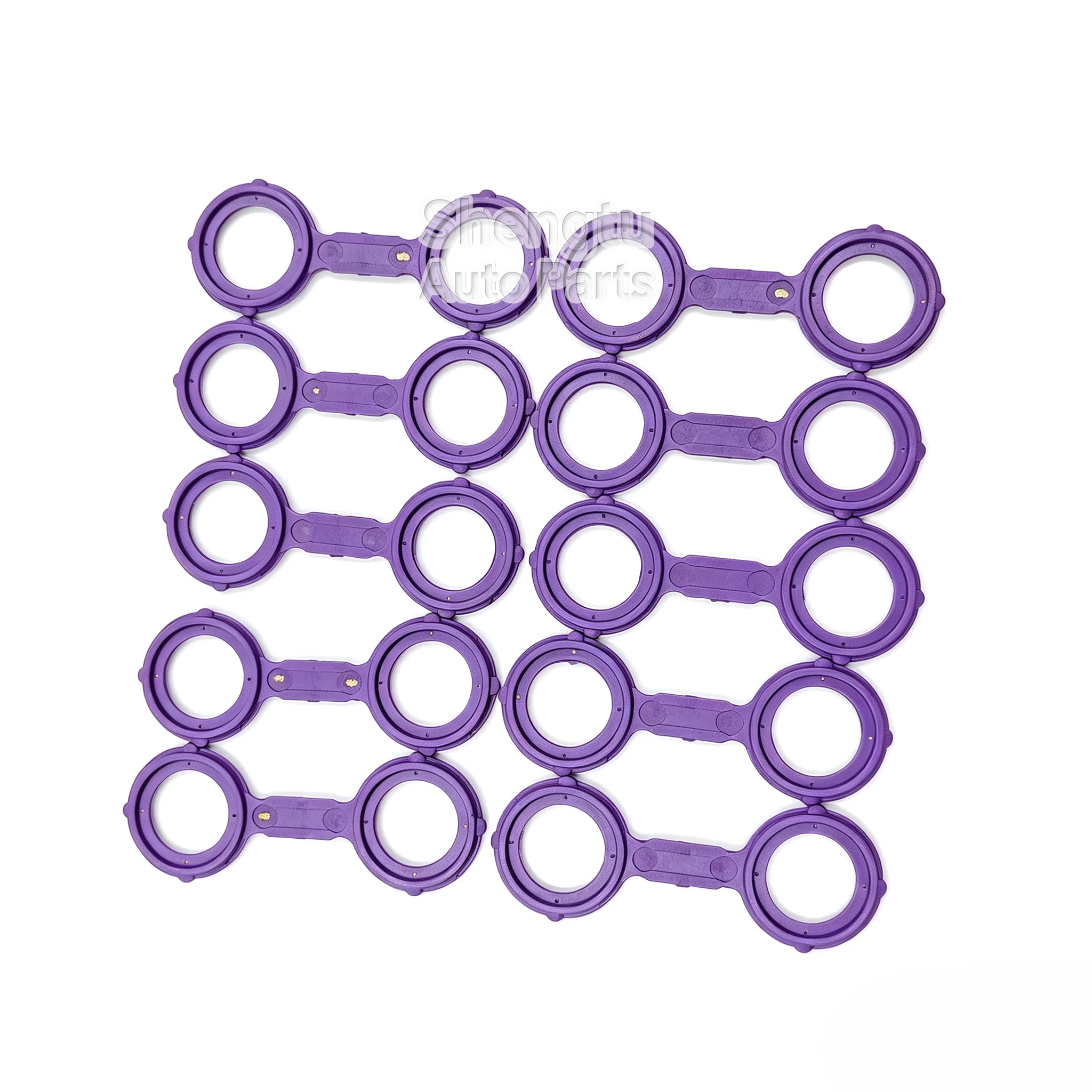 10Pcs Engine OM642 V6 Oil Cooler Seal Gasket Crankcase 6421880580 for Mercedes Benz W166 X166 X164 W463 W164 GLE GLS GL G CLASS