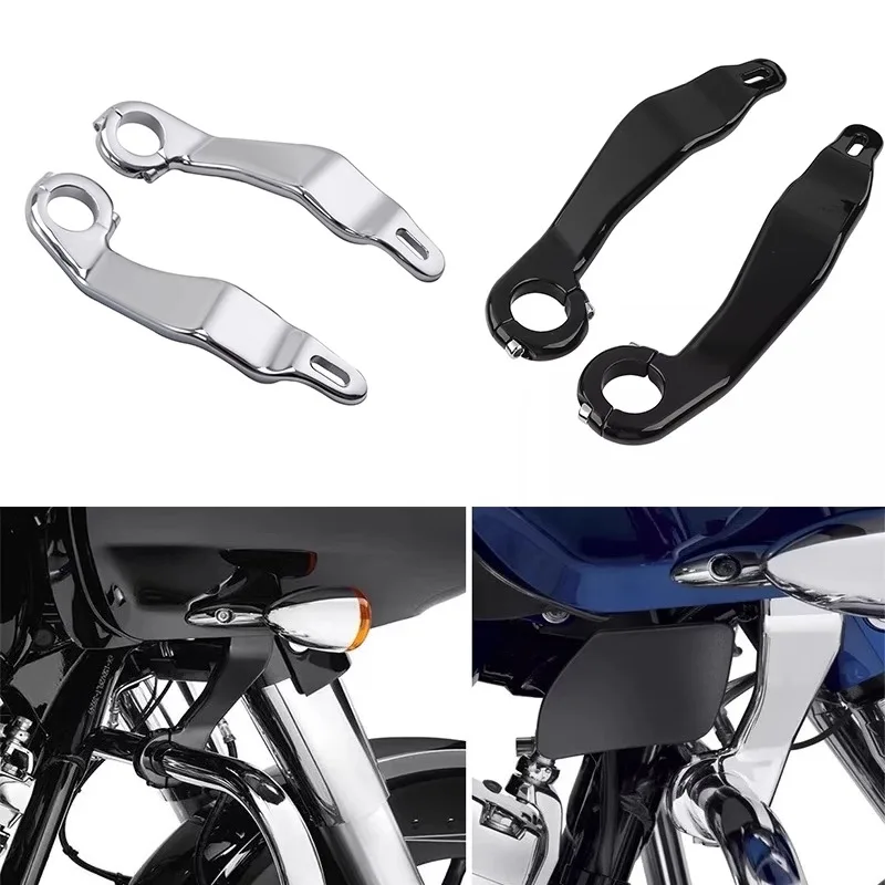

Motorcycle Chrome Black Fairing Support Kit Parts For Harley Davidson Road Glide FLTRX FLTRK FLTRXS FLTRU FLTRUSE 2015-2024