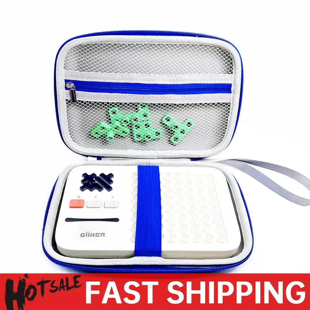 

Hard Carrying Case Shockproof Protective Storage Holder with Mesh Pocket Zipper Carrying Bag for GiiKER Super Slide Brain Games