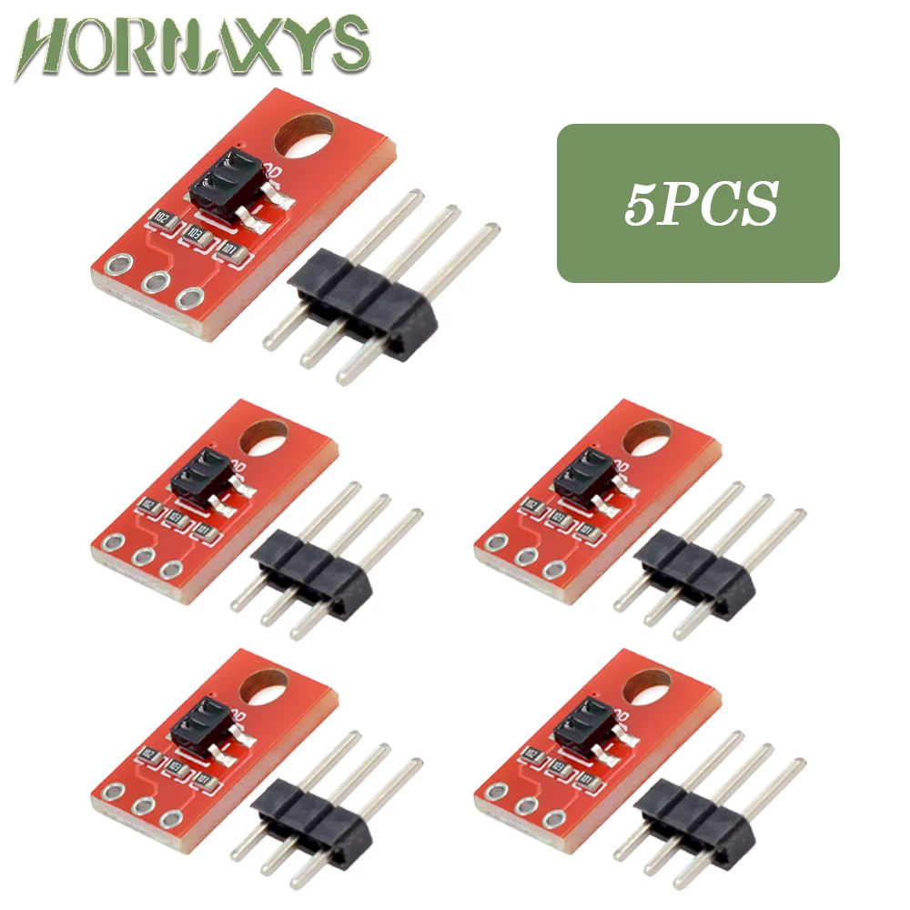 Placa de ruptura de Sensor lineal de línea QRE1113, módulo de Sensor reflectante infrarrojo, salida Digital de 3,3 V y 5V para Robots de seguimiento