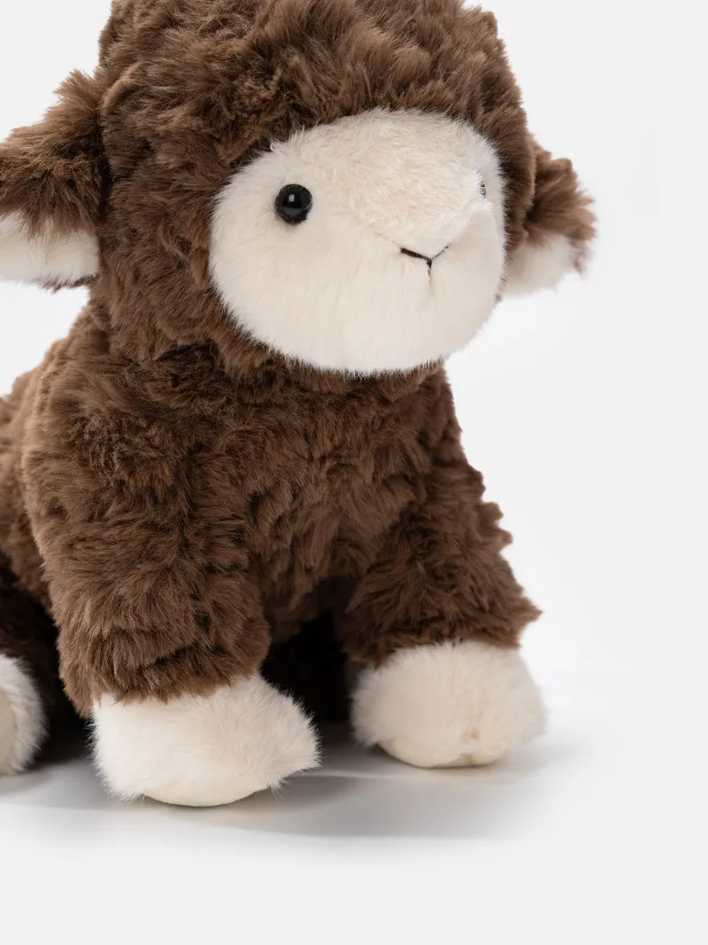 

Мягкая плюшевая игрушка-овечка Bobova: уютная кукла-овечка для объятий, компаньон для сна, подарок на день рождения для детей и малышей