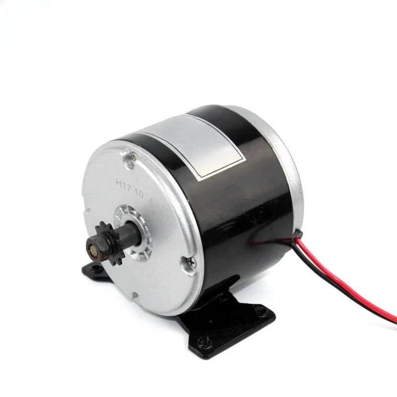 12v24v-36v350w-電動高速モーター-11-歯-25h-スプロケットモーター-ブラケット付き