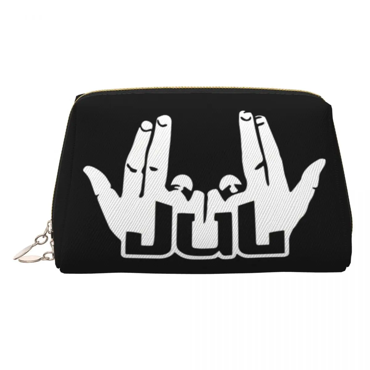 Jul Sign Women Cosmetic Bag Travel Makeup Organizer Pouch Toiletry Storage Dopp Kit Box