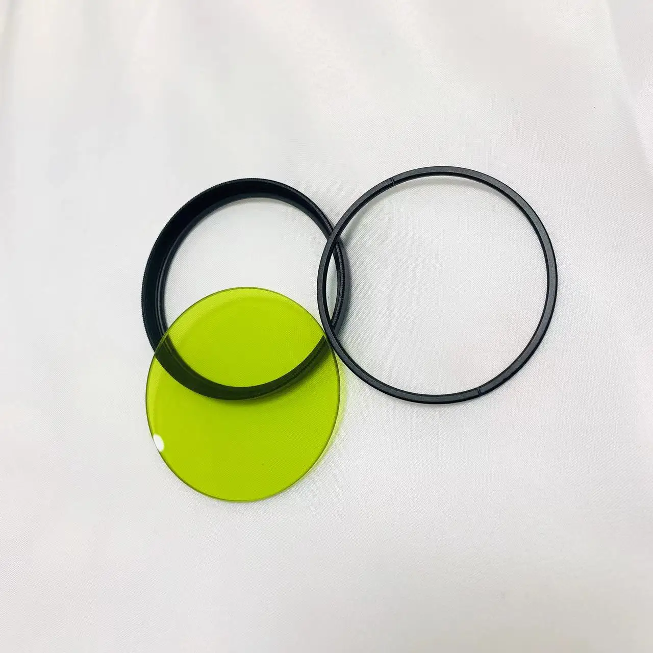 Multiple Sizes Green Glass UV IR Pass With Round Photo Frame 58mm Optical LB16 For Camera Photography