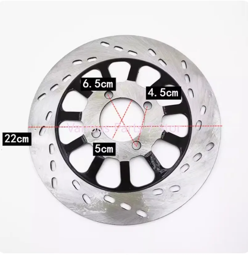 Motorcycle Brake Disc Plate Outer Diameter 220MM For Dirt Pit Bike Chinese Motocross GN125 GS125 GN GS 125